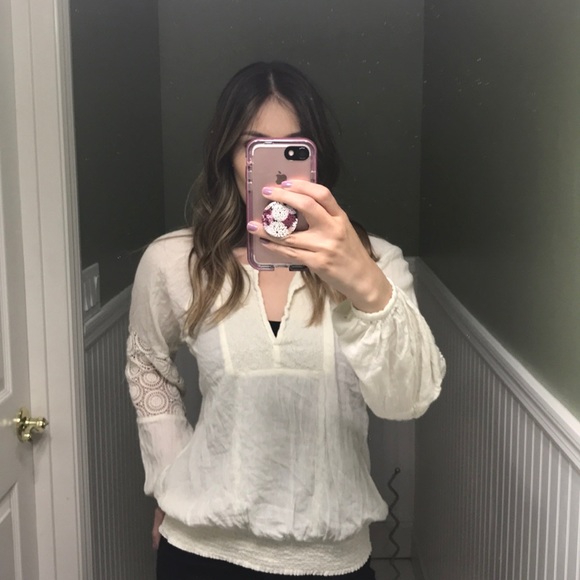 Boho RL blouse (white) - Picture 3 of 3